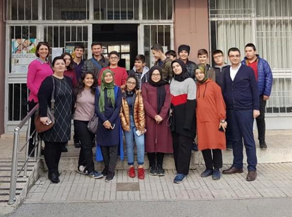 Salihli Şehit Prof.Dr. İlhan Varank İmam Hatip Ortaokulu ve Şehzadeler Murat Germen Ortaokulundan okulumuza ziyaret